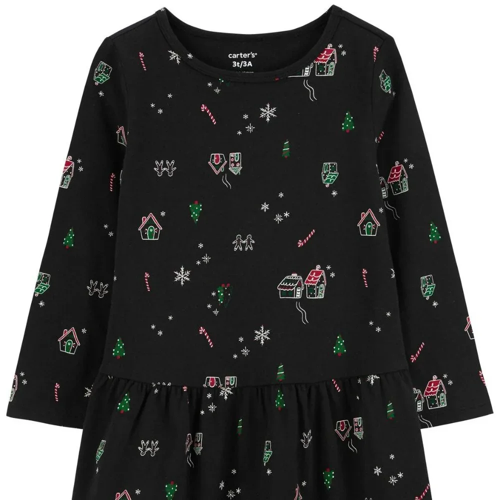 Carter's Toddler Girls Holiday Dress / 4T / NWT